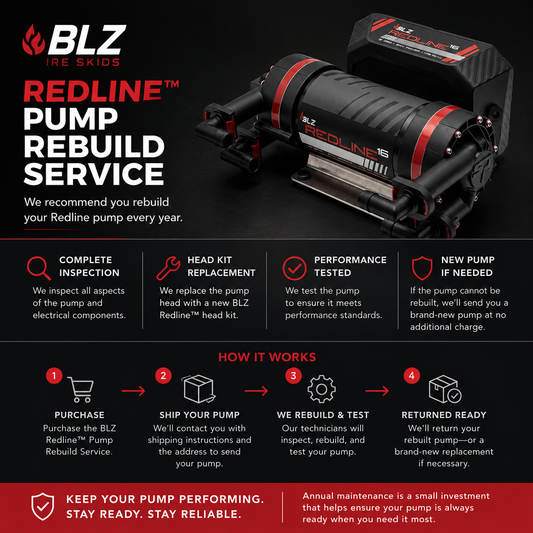 BLZ Redline™ Pump Rebuild Service