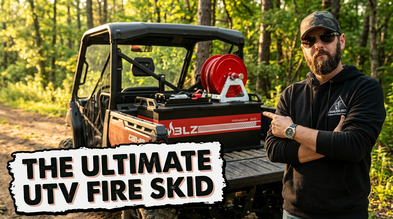 Load video: BLZ Ranger 60 UTV fire skid